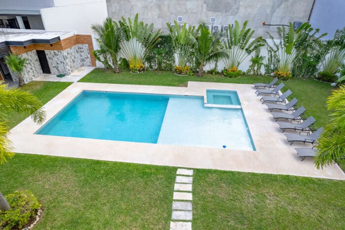 Garden area